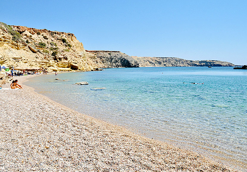 Agios Theodoros beach är en av de minst kända stränderna Karpathos.