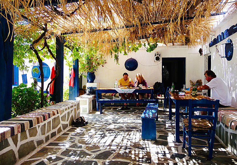 Taverna Kali Kardi i Kali Limni på Karpathos.