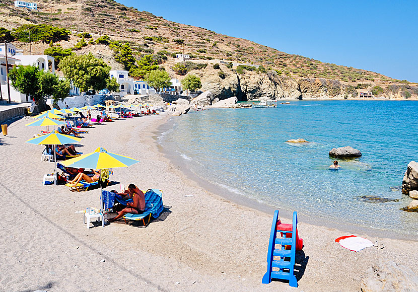 Agios Nikolaos beach. Spoa. Karpathos.