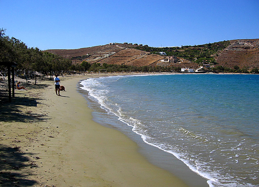 Otzias beach på Kea.