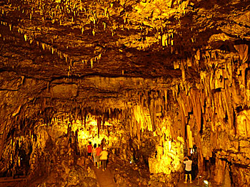 Drogarati cave på Kefalonia.