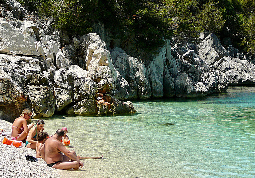 Antisamos beach på Kefalonia i Grekland passar dig som gillar att snorkla.  