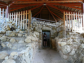 Tzanata tomb på Kefalonia.