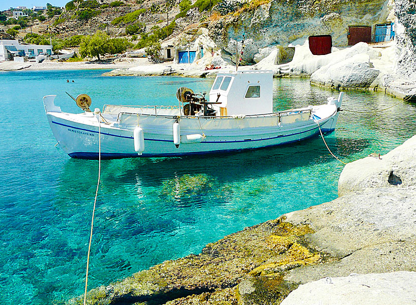 Snorkla på Kimolos i Grekland.