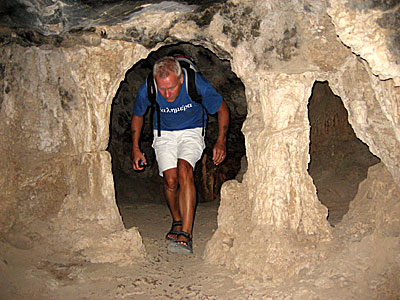 Milatos Cave på Kreta.