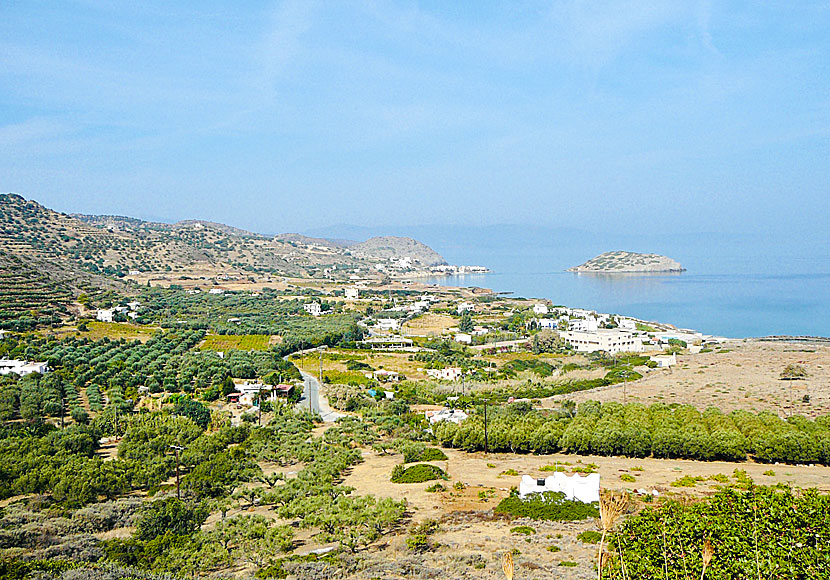 Byn Mochlos nära Sitia på östra Kreta.