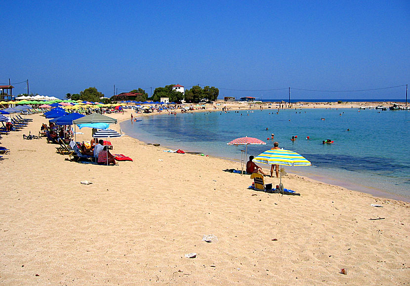 Stavros beach på Akrotirihalvön öster om Chania på Kreta.