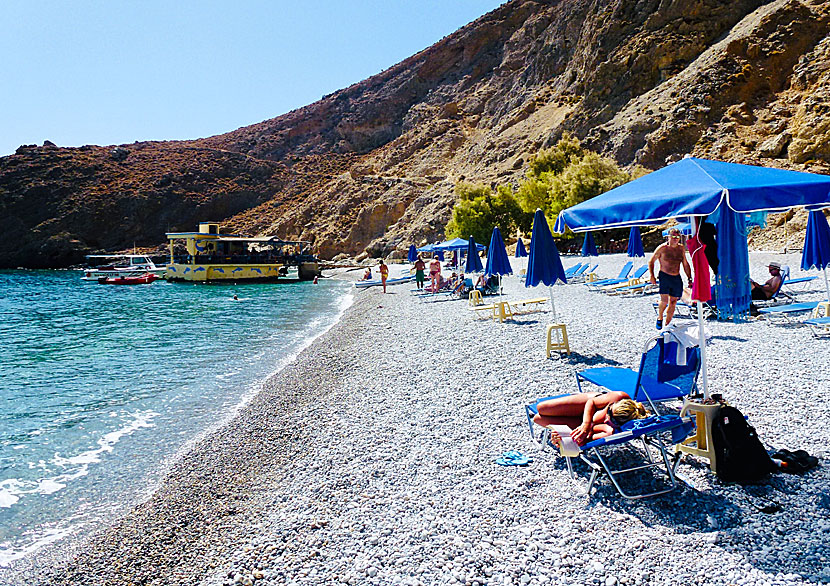 Sweet Water beach på södra Kreta.