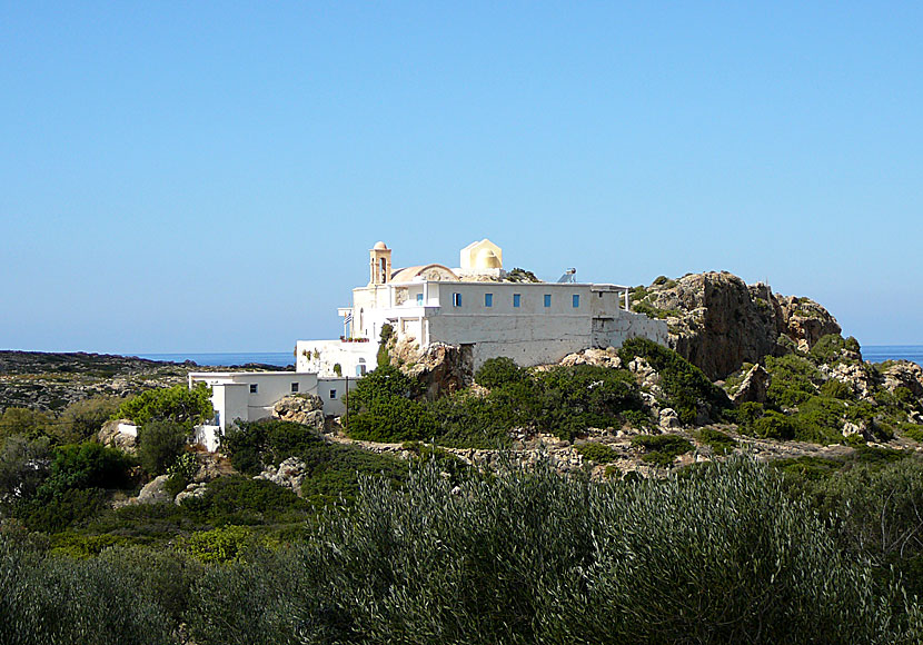 Chrisoskalitissa Monastery. Elafonissi. Kreta.