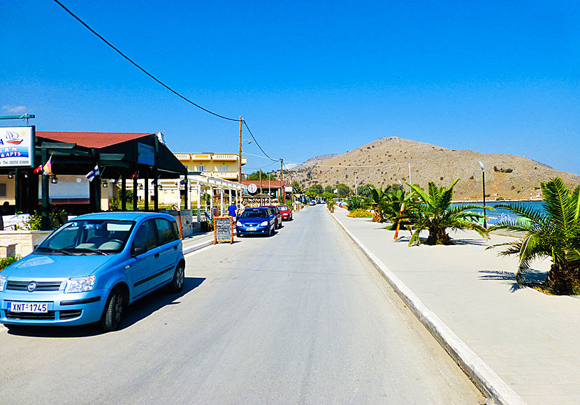 Strandpromenaden i Georgioupolis på Kreta.