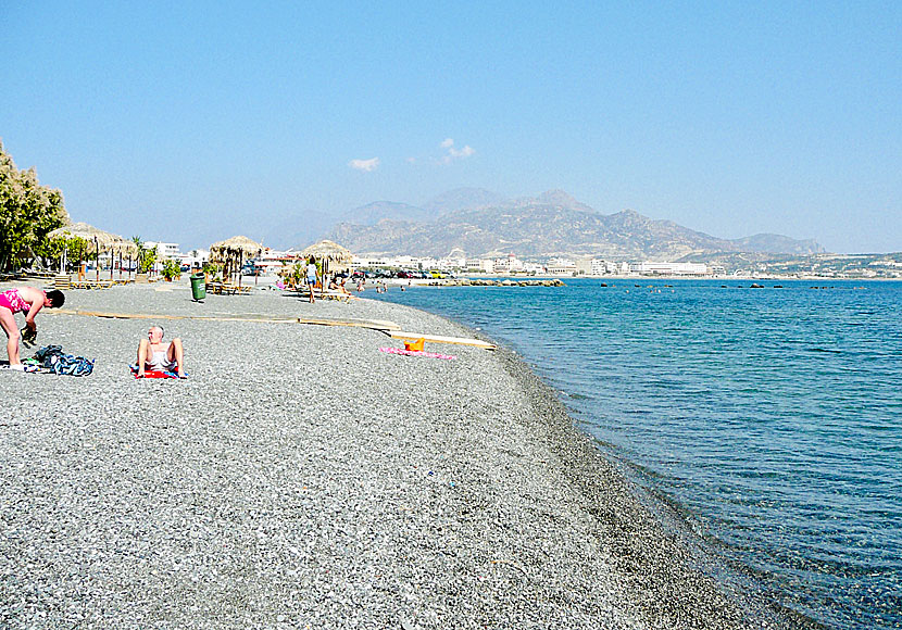 Stranden i Ierapetra på södra Kreta.