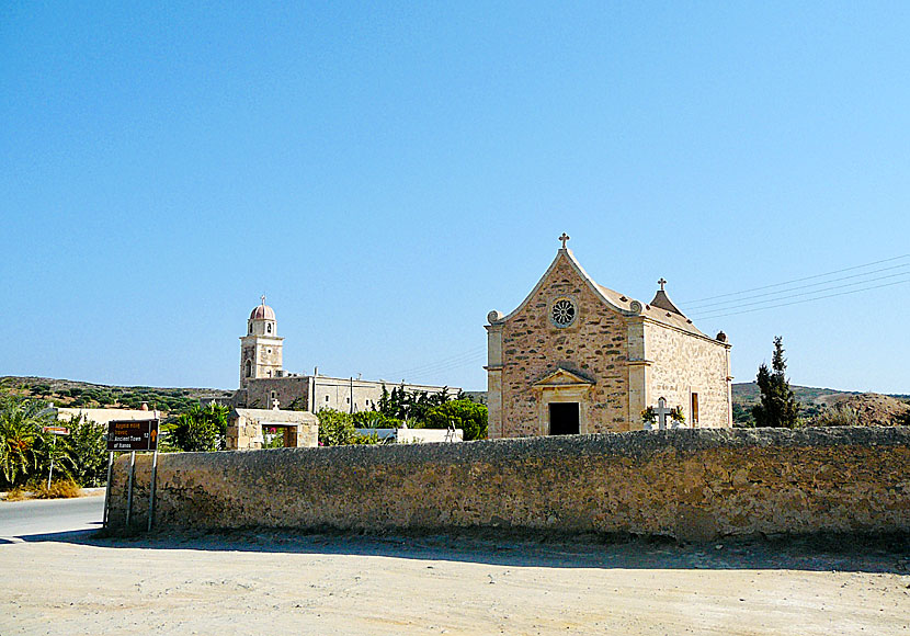 Klostret Moni Toplou på östra Kreta.