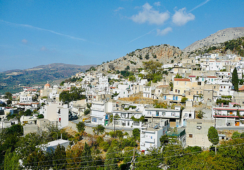Byn Ano Viannos i Heraklion län på Kreta. 