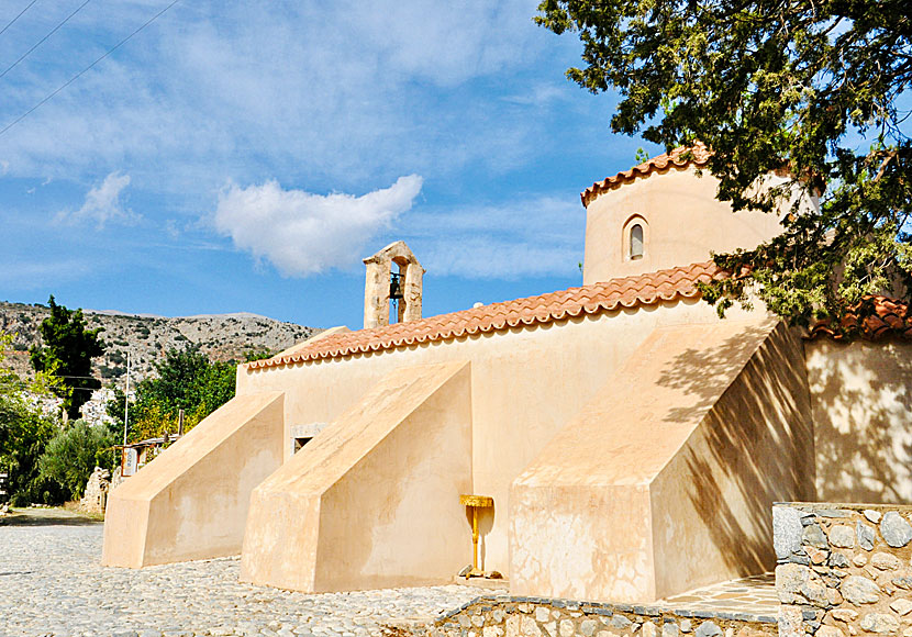Church of Panagia Kera har en mycket ovanlig arkitektur och får inte missas när du reser till östra Kreta.