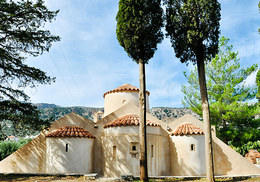 Church of Panagia Kera i Kritsa. Kreta.