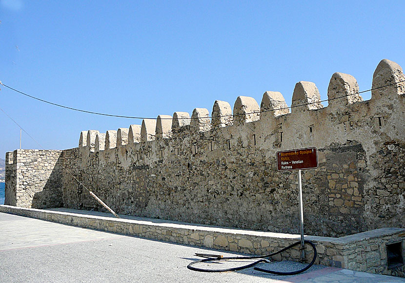 Det venetianska fortet (kastro) i Ierapetra.