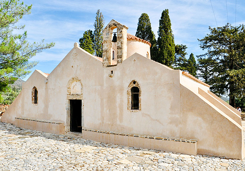 Church of Panagia Kera.  Kritsa. Kreta.
