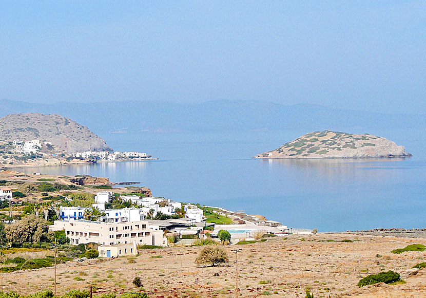 Den lilla mysiga byn Mochlos på östra Kreta.
