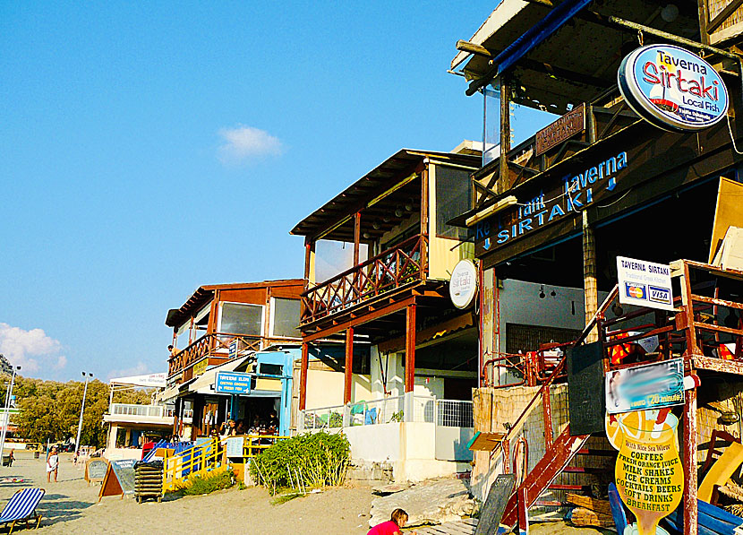 Coola restauranger, tavernor och barer i Matala.