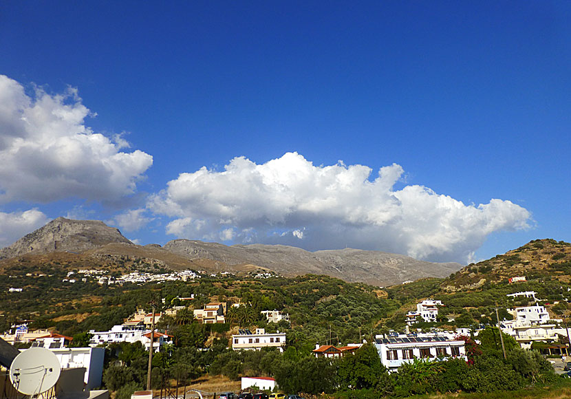 Mirthios ovanför Plakias på södra Kreta.