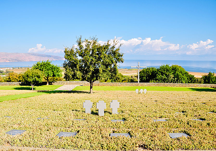 Tyska kyrkogården i Maleme.