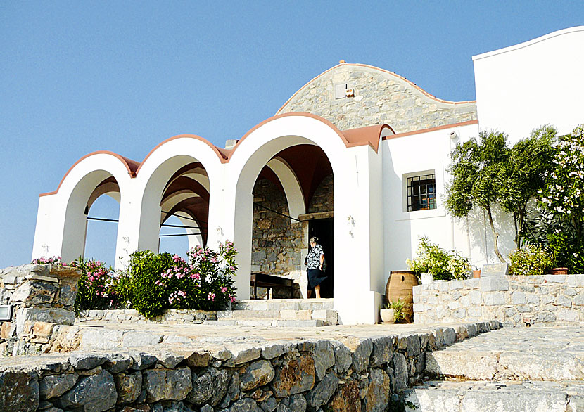 Church of Panagia i Kastro på Leros.