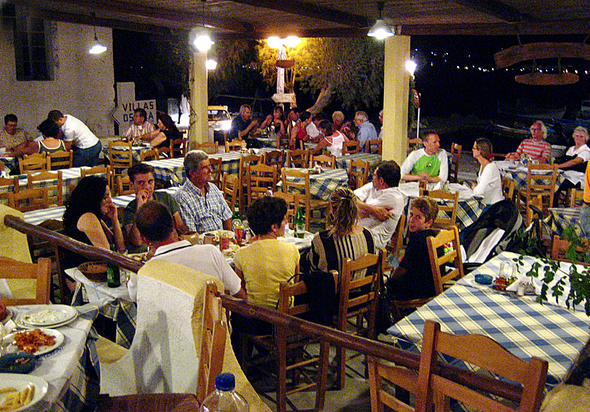 Taverna To Steki i Alinda är en av Leros bästa restauranger.