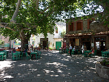Byn Antissa på Lesbos.