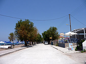 Byn Anaxos  på Lesbos.