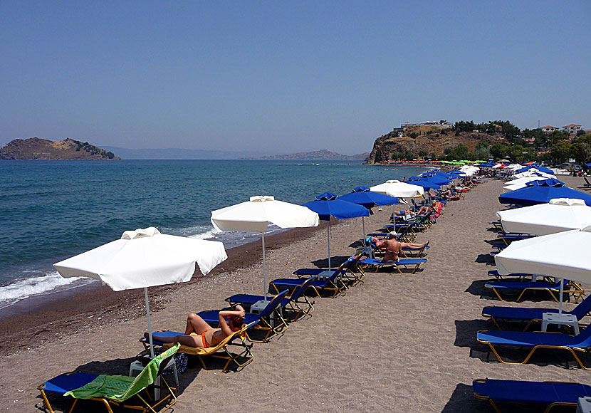 Anaxos beach. Lesbos.