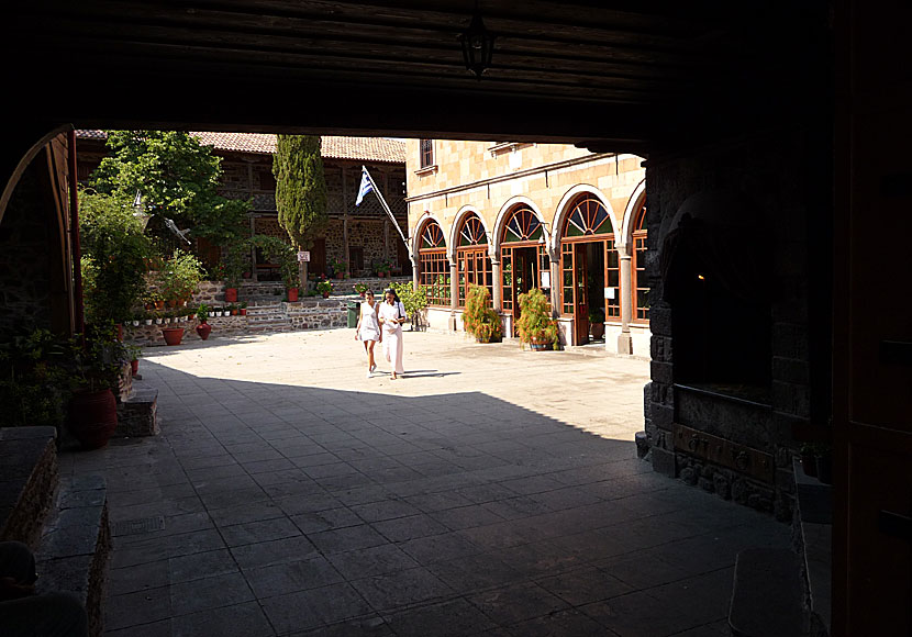 Taxiarchis Monastery. Lesbos.
