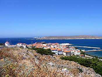 Byn XSigri på Lesbos.