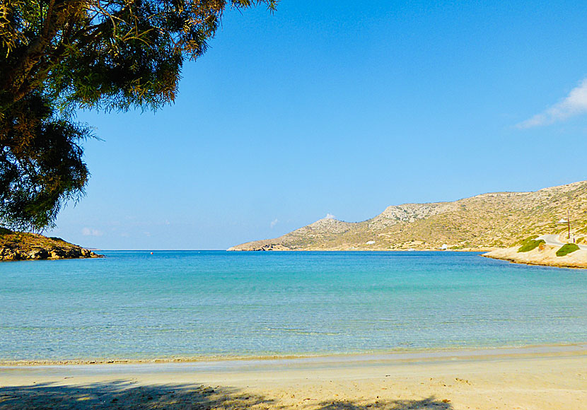 Lientou beach på Lipsi i Grekland.