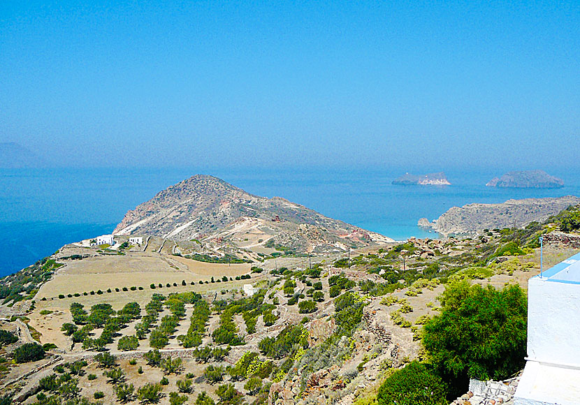 Vandra på ön Milos i Grekland.