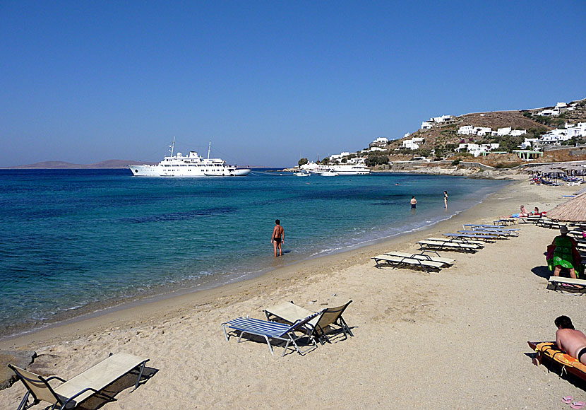 Agios Ioannis beach. Mykonos. Kreikka.