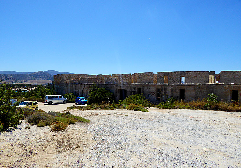 Det gamla hotellet i Aliko på Naxos.