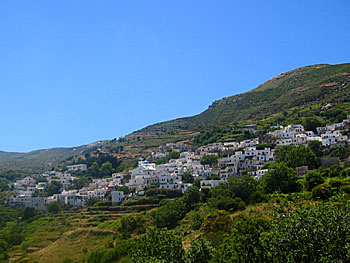 Byn Koronida på Naxos.