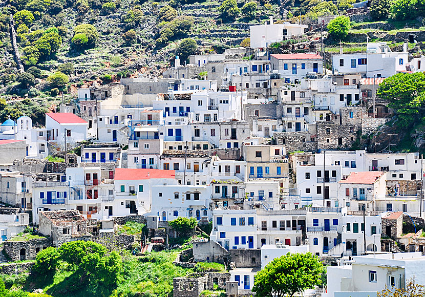 Koronos är en av Naxos äldsta byar.