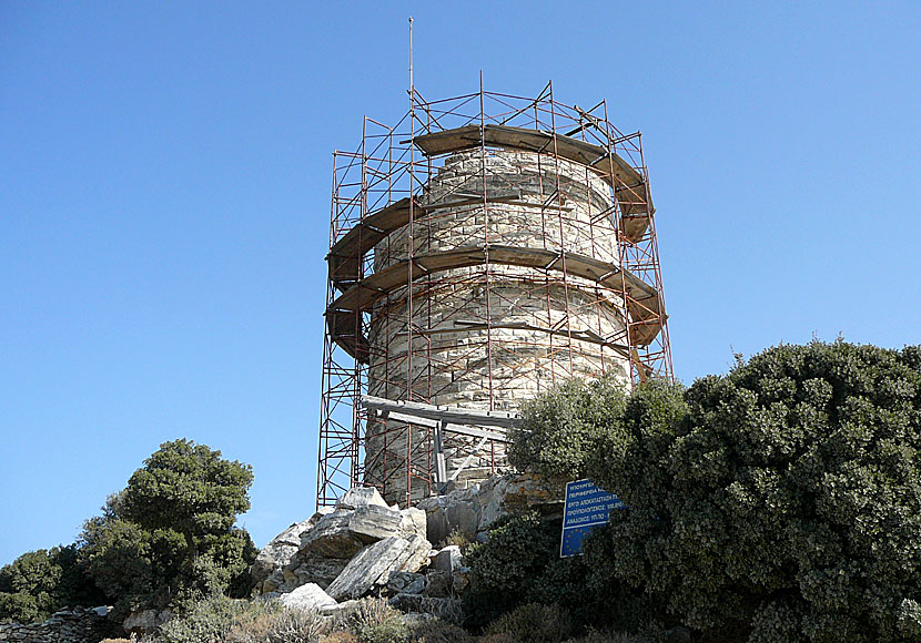 Chimarros Tower. Naxos.