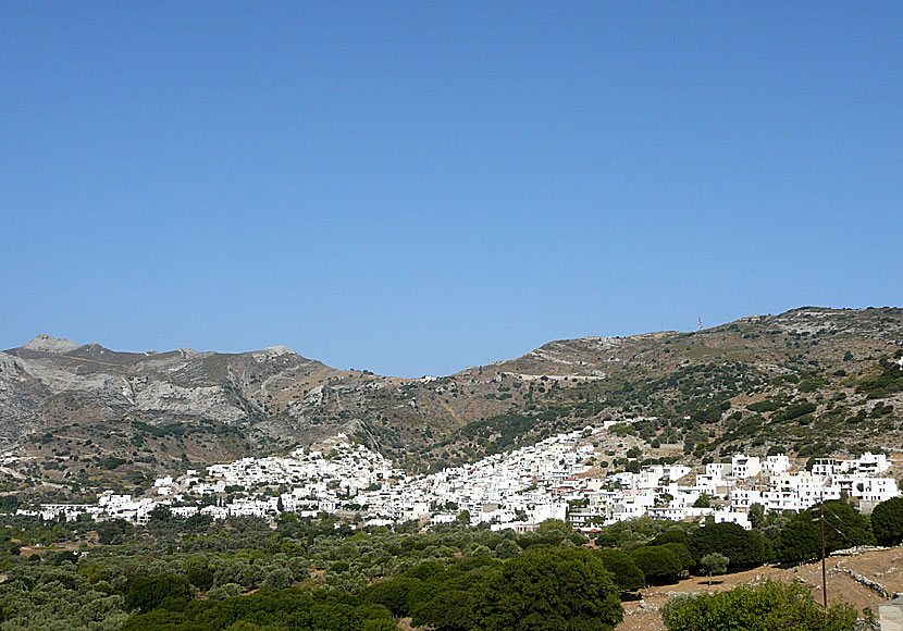 Filoti är Naxos näst största by.