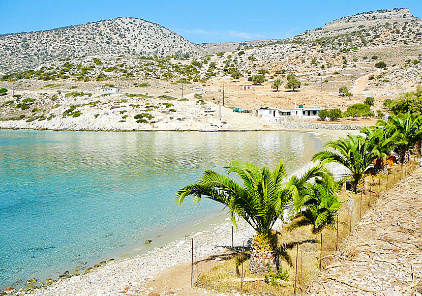 Naxos bästa stränder. Panormos beach.