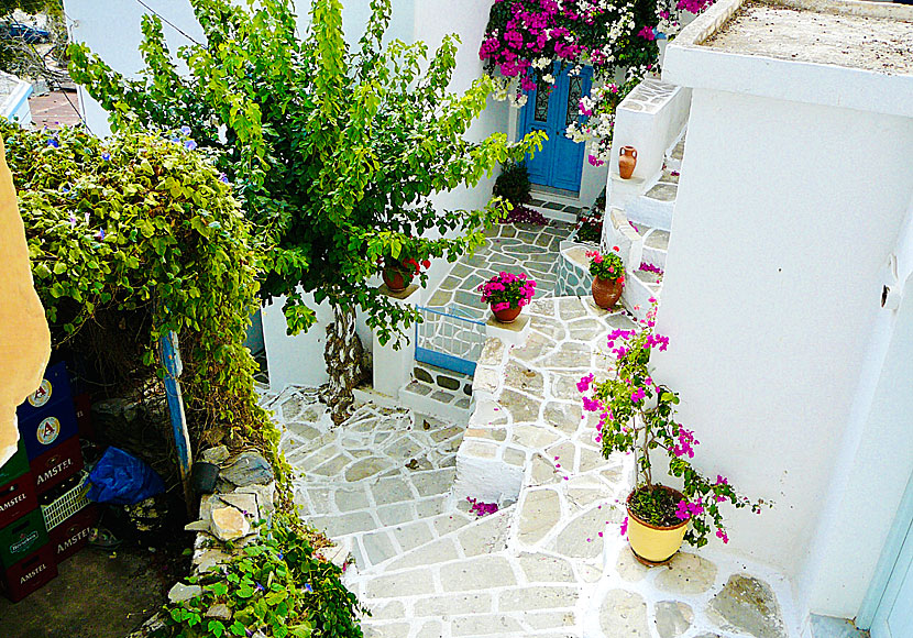Missa inte den pittoreska byn Lefkes när du reser till Paros i Grekland.