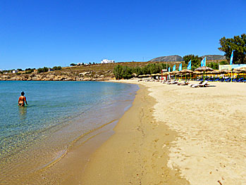 Pounda beach på Paros.  
