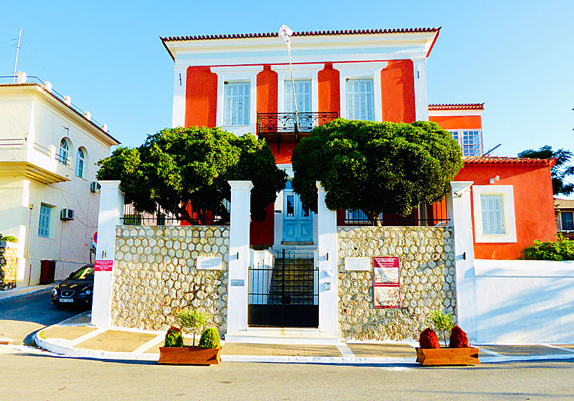 OS-medaljören Konstantinos "Kostas" Tsiklitiras barndomshem i Pylos är idag ett museum.
