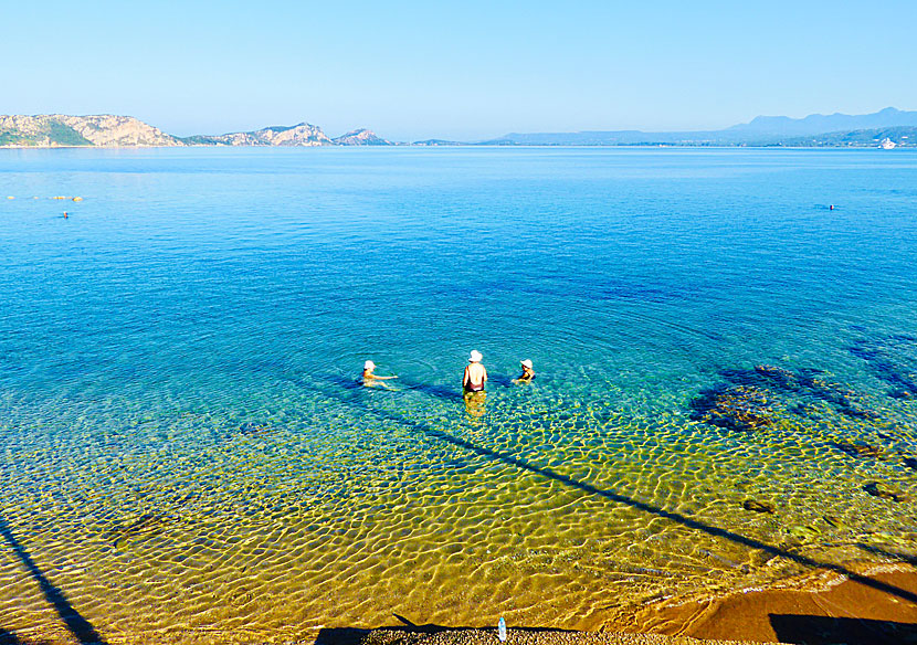 Pylos beach.