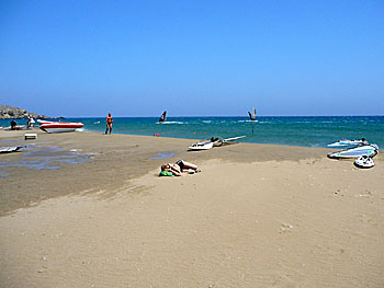 Prasonisi beach på Rhodos.