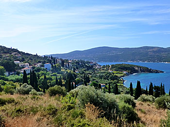 Byarna Agia Paraskevi och Kalami på Samos.