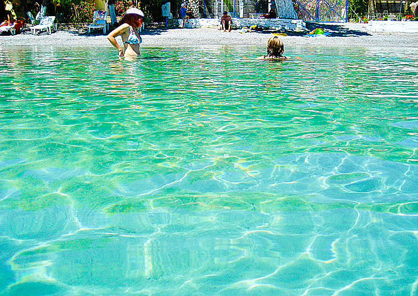 Posidonio beach på Samos i Grekland.