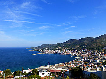 Samos Stad (Vathy) på Samos.