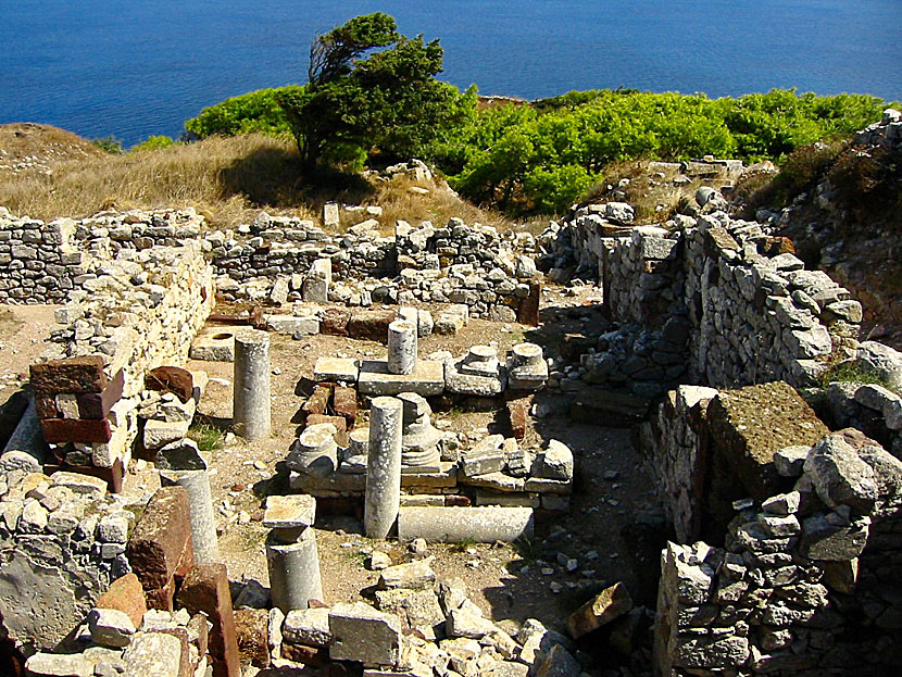 Ancient Thira. Santorini.